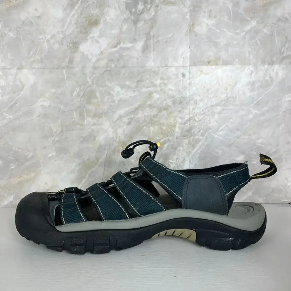 KEEN Newport H2 Navy Medium Grey Sport Sandals Mens Size 11